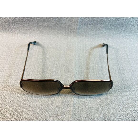 Vintage Bill Blass BB-205 Italy Oversized Sunglasses Copper Wire Frame READ - Picture 6 of 9